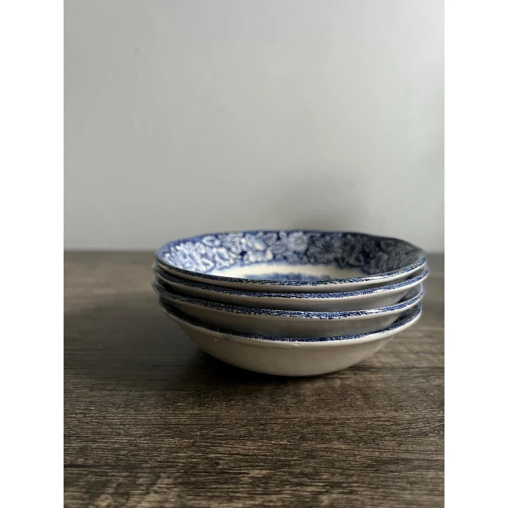 Blue and White Liberty Blue, Historical Colonial Scenes Collection Small Bowl